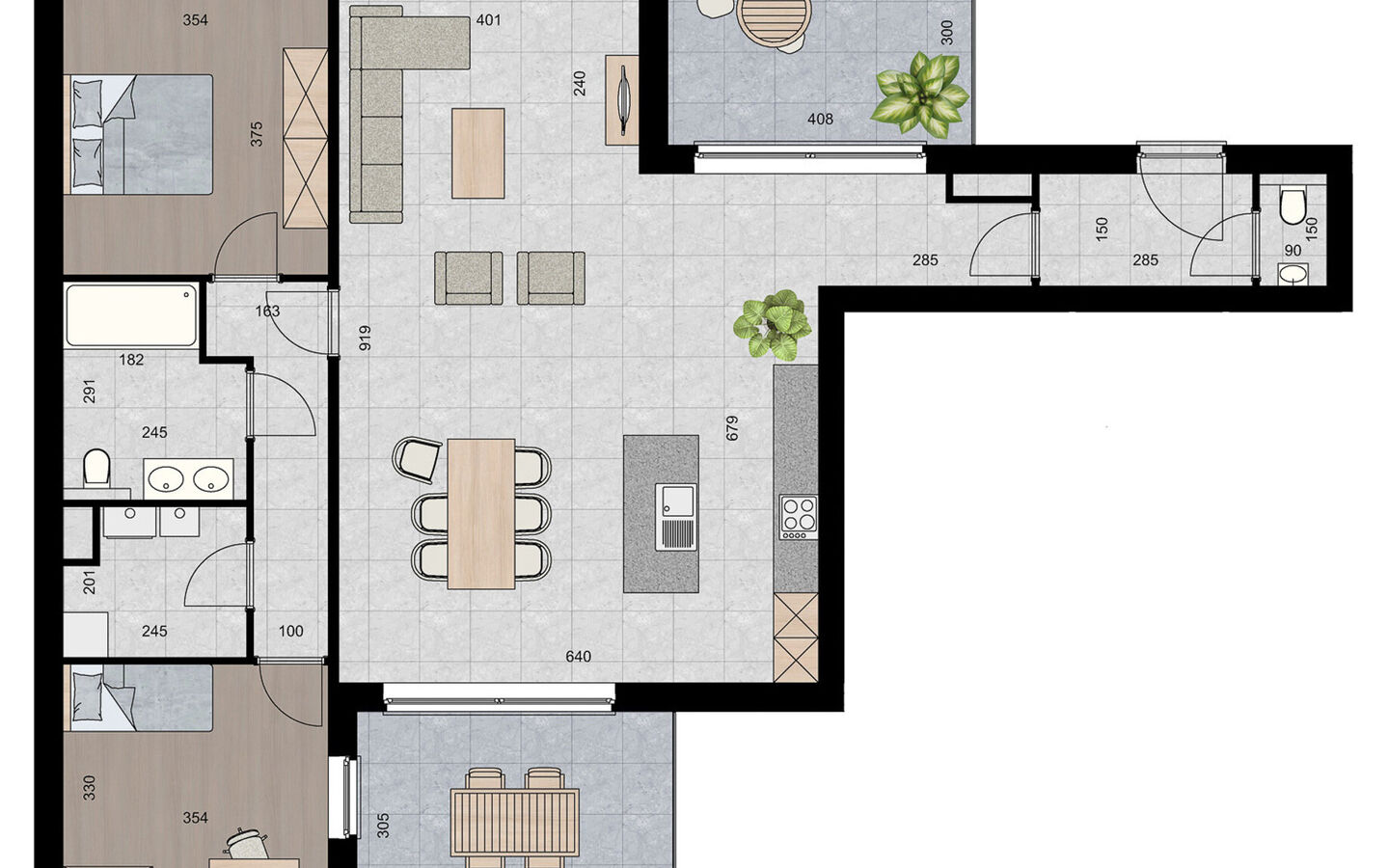 Appartement te koop in Bocholt