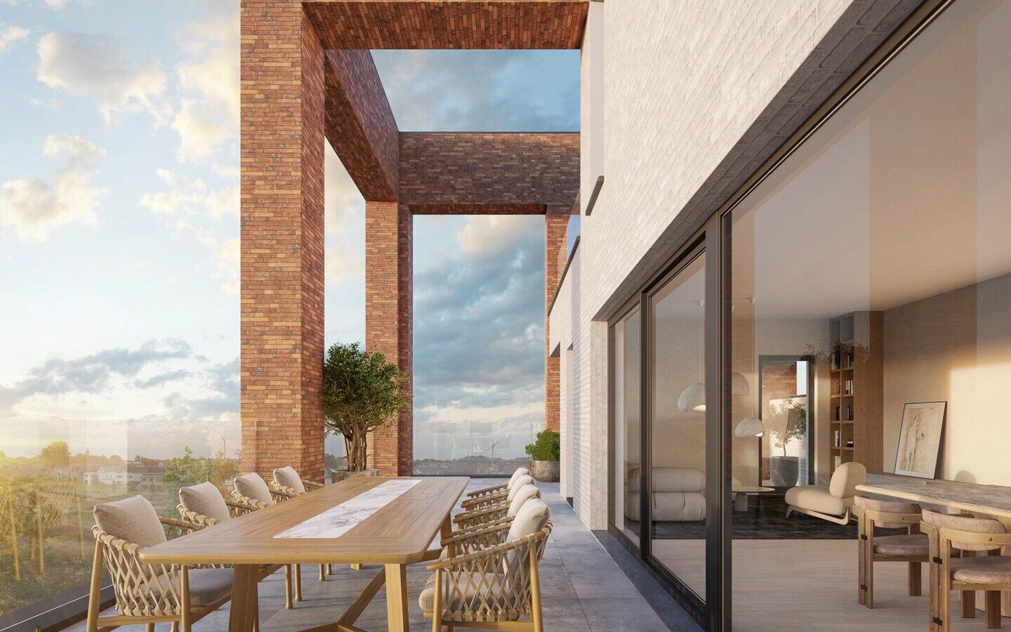 Penthouse te koop in Overpelt